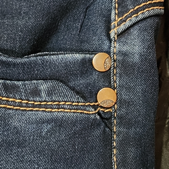 Hailey Made with Love Upcycled Denim Tote Bag - Eco-Friendly Handmade Purse - Picture 9 of 9